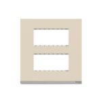 UNSCP8MSQ_CL | Unica Pure-8M Plastic Surround & Gridplate, Sq, Cl - Schneider Electric