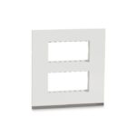 UNSCP8MSQ_WE | Unica Pure-8M Plastic Surround & Gridplate, Sq, We - Schneider Electric
