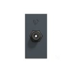 UNSCPTVDIG1M_GY | Unica Pure-Tv Socket Digital (F-Connector), Grey - Schneider Electric