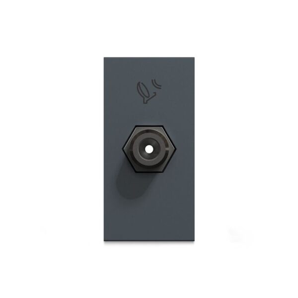 UNSCPTVDIG1M_GY | Unica Pure-Tv Socket Digital (F-Connector), Grey - Schneider Electric