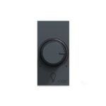 UNSDIM1M_GY | Unica Pure-600W Dimmer For Incandescent, 1M, Grey - Schneider Electric