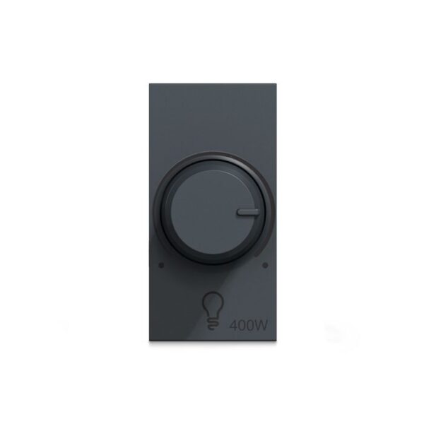 UNSDIM1M_GY | Unica Pure-600W Dimmer For Incandescent, 1M, Grey - Schneider Electric