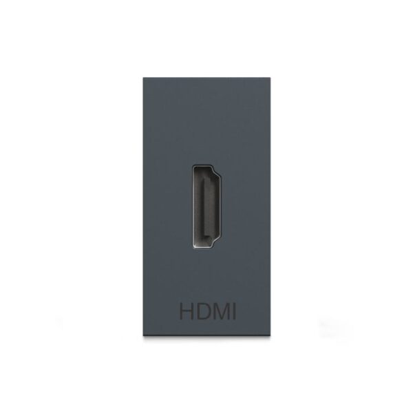 UNSHDMI_GY | Unica Pure-Hdmi, Grey - Schneider Electric
