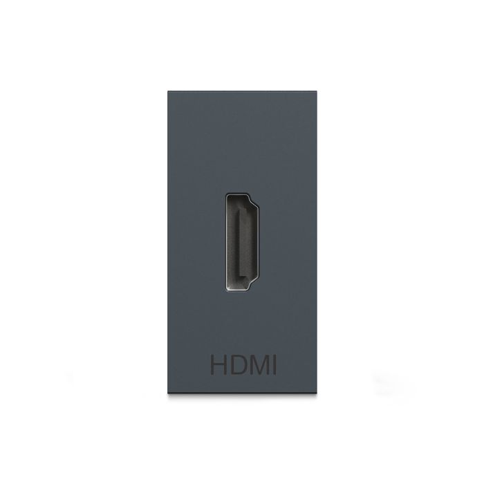 unshdmi_gy_01.jpg UNSHDMI_GY | Unica Pure-Hdmi, Grey - Schneider Electric - Image 1