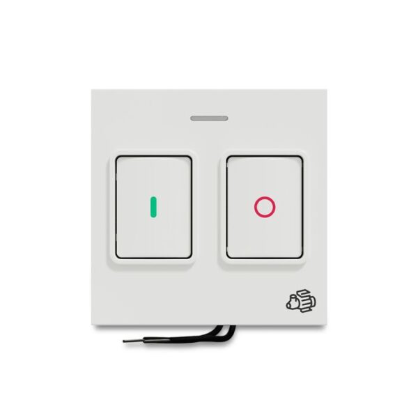 UNSMTSTART2M_WE | Unica Pure-Motor Starter, White - Schneider Electric
