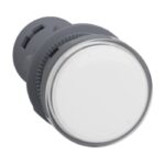 XA2EVB1LC | Medium Xa2 Pilot Light, 24V Ac/Dc, White - Schneider Electric