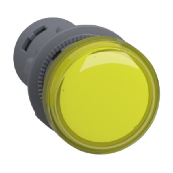 XA2EVQ8LC | Dia 22, Pilot Light, <380V Ac, Yellow - Schneider Electric