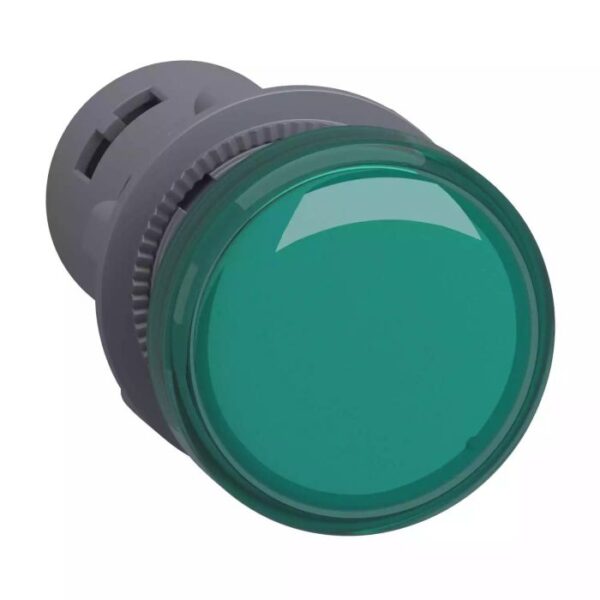 XA2EVEE3LC | 22Mm Pilot Light, 63.5V Ac/Dc, Green - Schneider Electric
