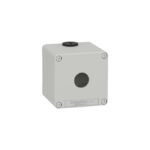 XAPD1501 | Empty Grey 1 Hole Control Box,1 Cut-Out 22Mm, 80 X 80 X 77, Ul Culus - Schneider Electric