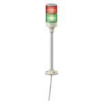 XVGB2SH | Tower Light - RG - 24V - LED - W.Buzzer - Tube mounting with fixing plate - Schneider Electric