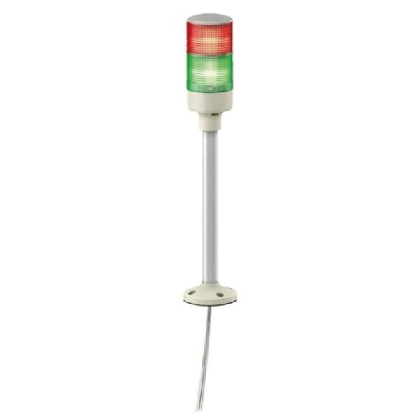 XVGB2SH | Tower Light - RG - 24V - LED - W.Buzzer - Tube mounting with fixing plate - Schneider Electric