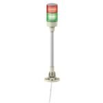 XVGB2SM | Tower Light - RG - 24V - LED - W.Buzzer - Tube mounting with foldable bracket - Schneider Electric