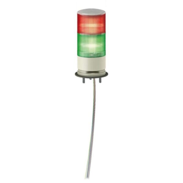 XVGB2SW | Tower Light - RG - 24V - LED - W.Buzzer - Base mounting - Schneider Electric