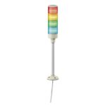 XVGB4H | Tower Ligh - RAGB - 24V - LED - Tube mounting with fixing plate - Schneider Electric