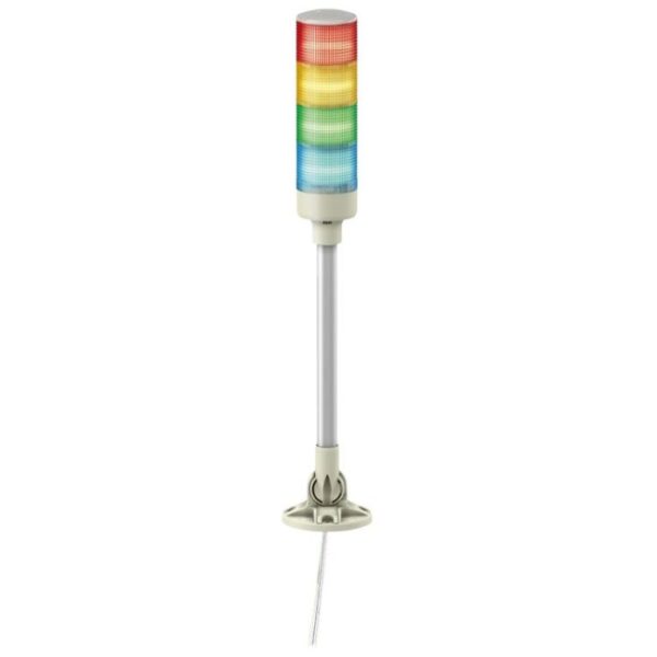 XVGB4SM | Tower Light - RAGB - 24V - LED - W.Buzzer - Tube mounting with foldable bracket - Schneider Electric