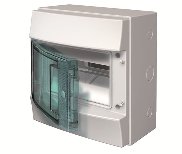 63b5d9295e1c98.33397538.jpg 1SL1201A00 | MISTRAL65 transparent door 8 DIN modules GWT 650°C - ABB - Image 1