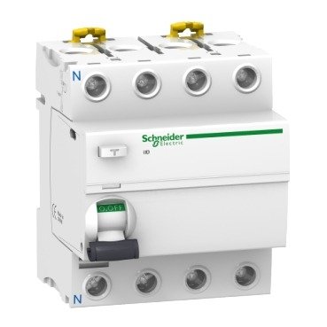 A9KR12463 A9KR12463 | Acti 9K RCCB 4P 63A 100 mA AC-type - Schneider Electric - Image 1