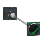 LV429338T | ROTARY HANDLE EXT 100-250 BLK. - Schneider Electric