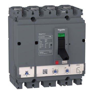 LV525510 LV525510 | CVS250N ETS 2.2 250A 4P circuit breaker - Schneider Electric - Image 1