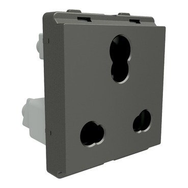 P2106_PG_N P2106_PG_N | 10A_16A 3pin sokt with shutter,PG - Schneider Electric - Image 1