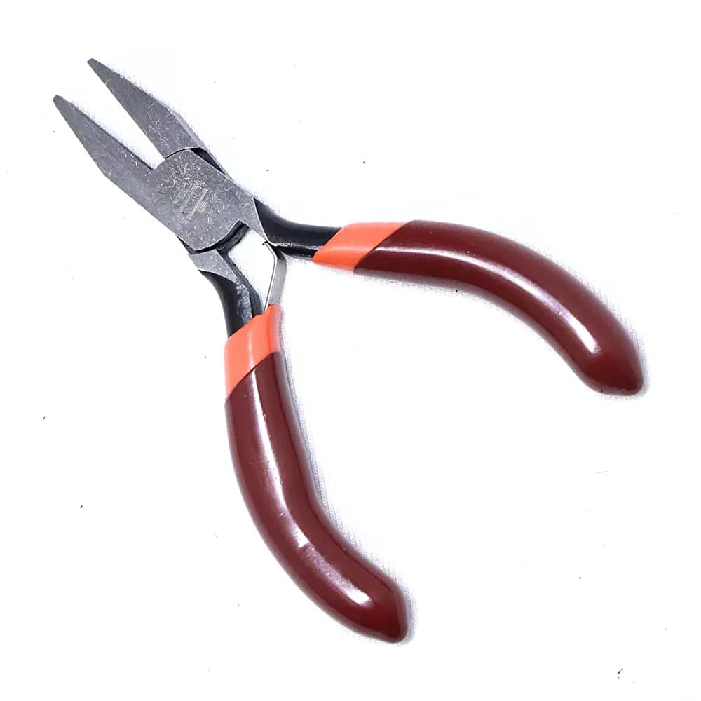 product030922125958PM1411-v1.jpg Taparia 3 inch / 80 mm Flat Nose Micro Jewellery Pliers, 1411 - Image 1