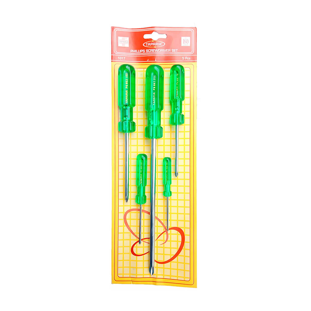 product040122072424AM1017.jpg Taparia 5 Pcs Screw Driver Kit (Blister Packaging), 1017 - Image 1