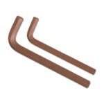 Taparia 1/16 Inch Allen Keys (Brown Finish), Ak-1/16
