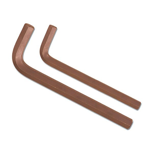 Taparia 3/8 Inch Allen Keys (Brown Finish), A -3/8