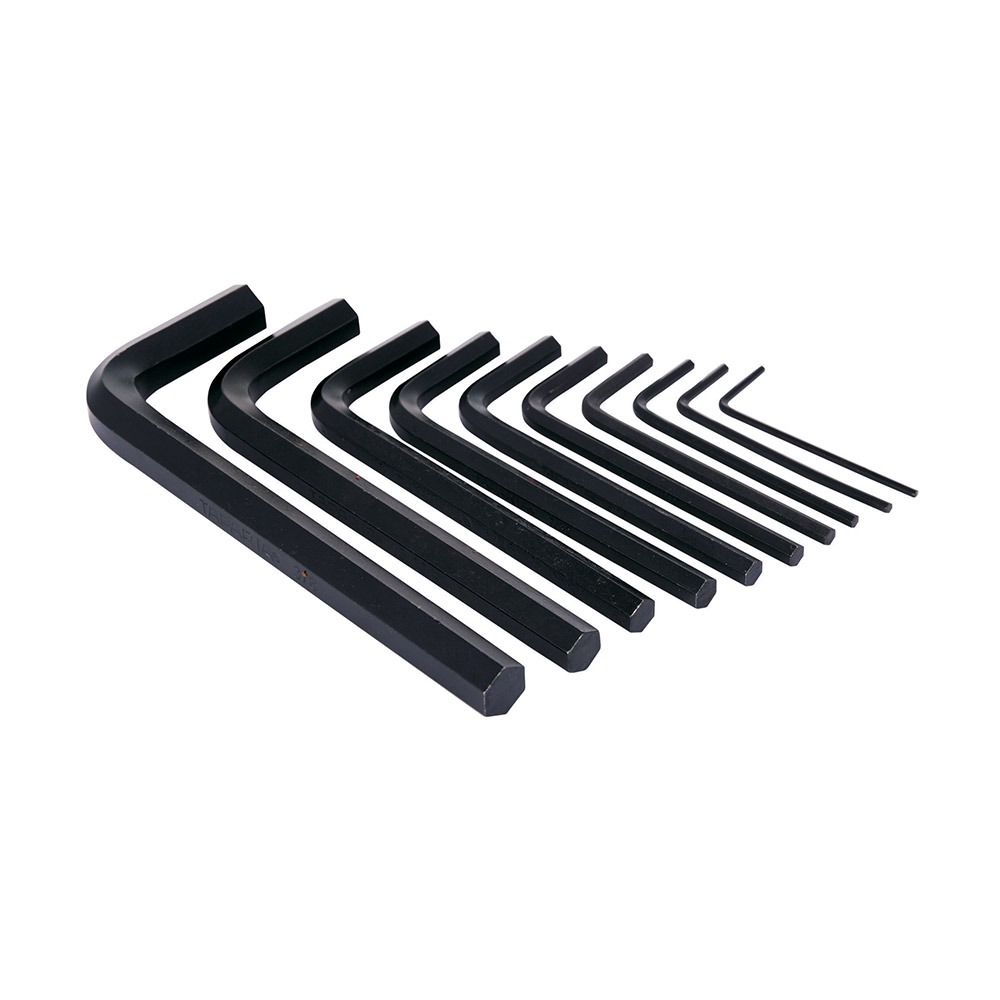 product040619131450PM29h-ki10v-v1.jpg Taparia 10 Pcs (1/16 inch - 3/8 inch) Allen Key Sets, Black Finish, KI 10V - Image 1