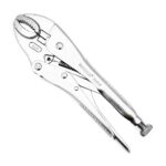 Taparia 7 inch / 175 mm Curved Jaw Grip Locking Pliers, 1641-7