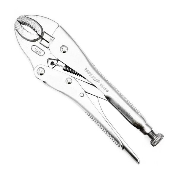Taparia 7 inch / 175 mm Curved Jaw Grip Locking Pliers, 1641-7