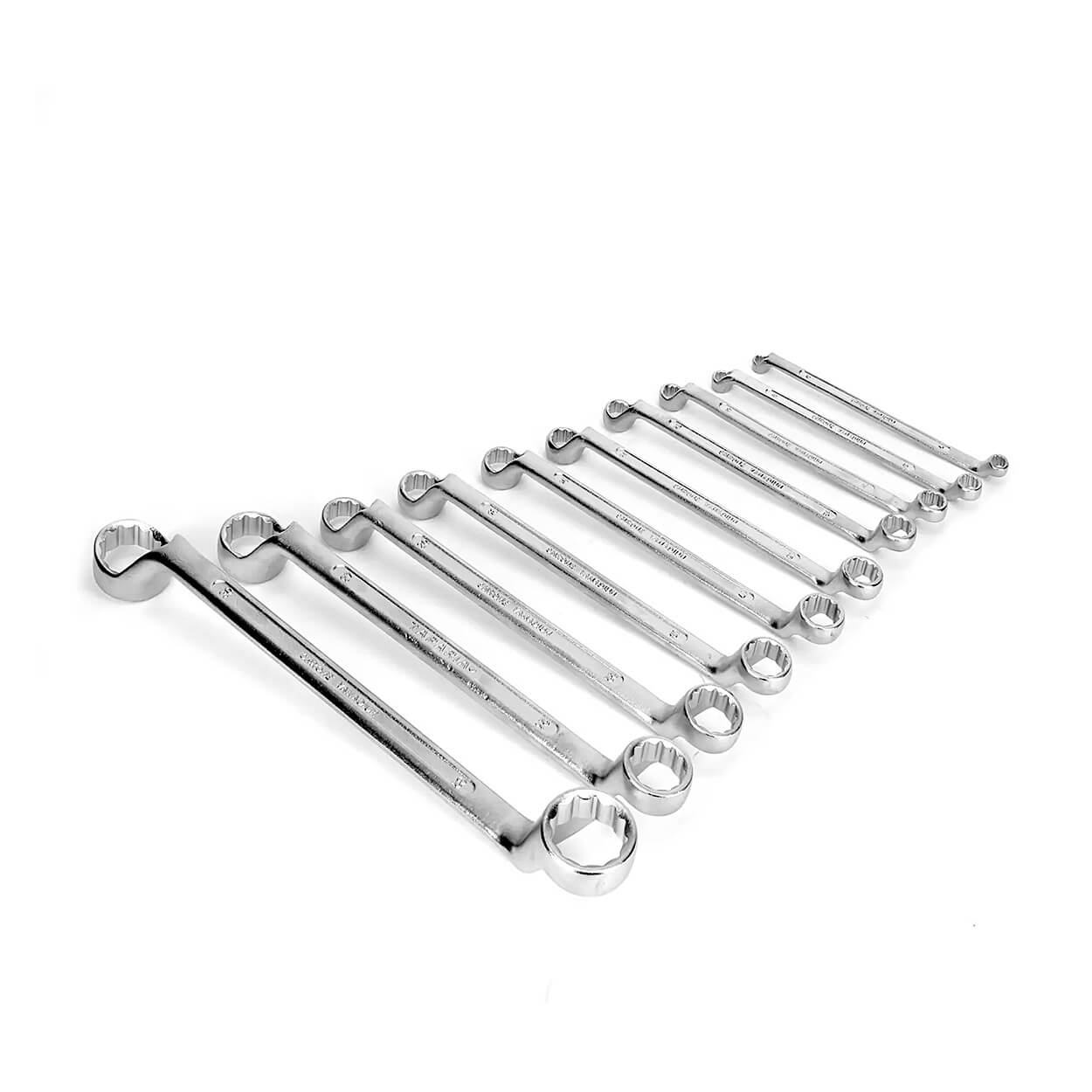 product060122061330AM18010-v1.jpg Taparia 10 Pcs, Shallow Offset Ring End Spanners Set, 18010 - Image 1