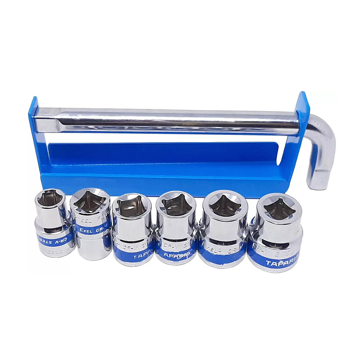 product110122122303PMS-31MXL-v1.jpg Taparia 7 Pcs 1/2 Inch Sq. Drive Hexagonal Socket Set (6PT), S-31HXL - Image 1