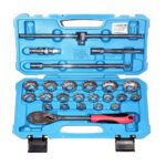 Taparia 24 Pcs 1/2 Inch Sq. Drive Hexagonal Socket Set (12PT), BMS 15HXL
