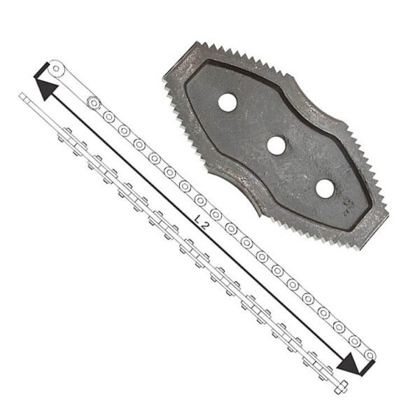 Taparia 825 mm / 6 inch Chain With Link For Chain Pipe Wrenches, CPW 06 C