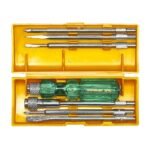 Taparia 6 Pcs Screw Drivers Set with Neon Bulbs, 840