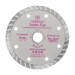 Taparia 4 Inch (110 mm) Diamond Cutting Blade, Turbo Cut, DBT 4
