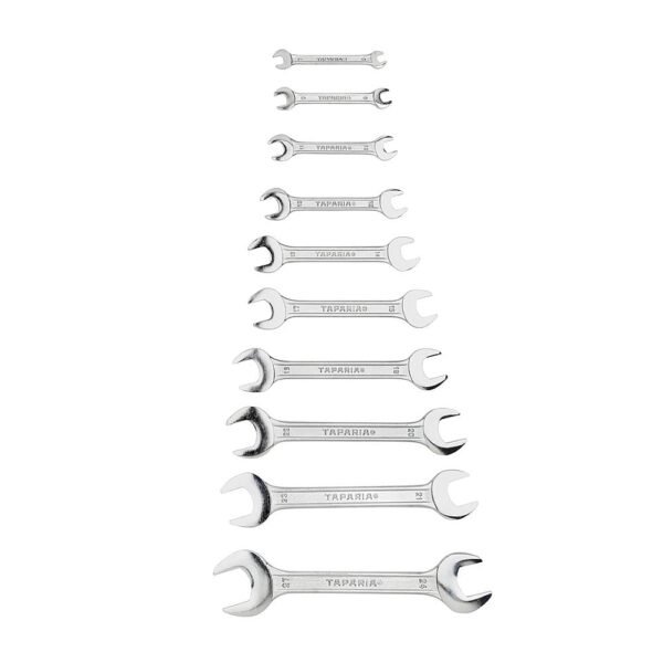Taparia 10 Pcs Double Ended Open Jaw Spanners Set, DEP 010