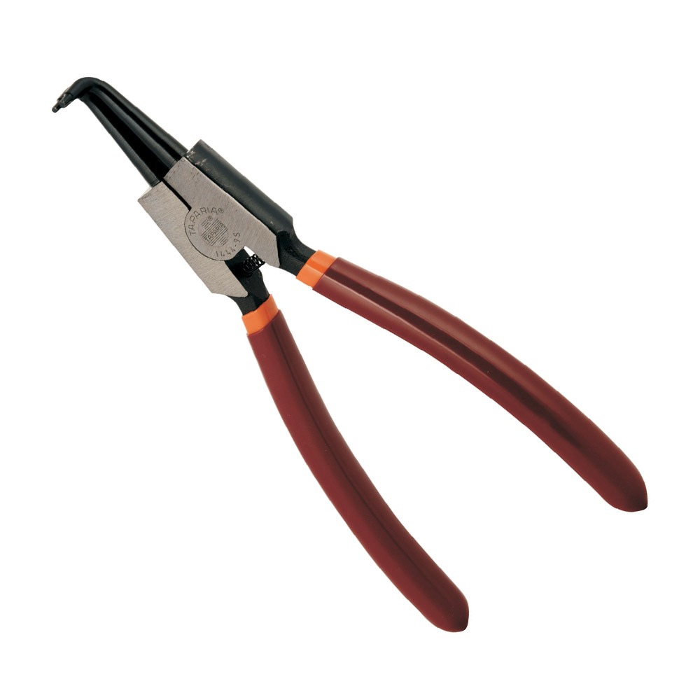product270519070814AM2e2-1444-9s-v1.jpg Taparia 9 inch / 220 mm External Bent Nose Circlip Plier, 1444-9S - Image 1