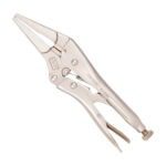 Taparia 8 inch / 215 mm Long Nose Jaw Grip Locking Pliers, 1644-9