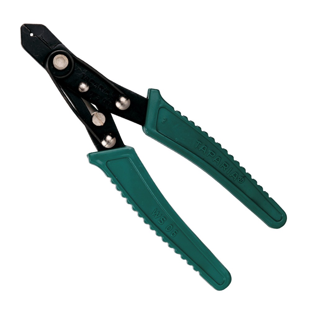 product270519120540PM2m-ws06-v1.jpg Taparia 6 inch / 150 mm Wire Stripping Pliers, WS 06 - Image 1