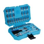 Taparia 46 Pcs 1/4 Inch Sq. Drive Socket Set (6.3 mm), SA 46