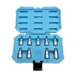 Taparia 9 Pcs 1/2 Inch Sq. Drive Torx Bits Socket Set (12.7 mm), SBST 9