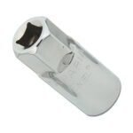Taparia 10 mm, 1/2 Inch Sq. Drive Heavy Duty Hexagonal Sockets, EL 10