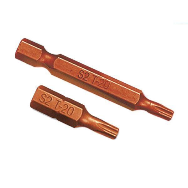Taparia T15 x 25 mm Length Torx Head Screw Driver Bits (Pack of 50 Pcs), SBT 2515