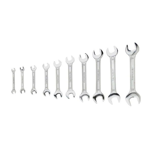 Taparia 10 Pcs Double Ended Open Jaw Spanners Set, DEP 10