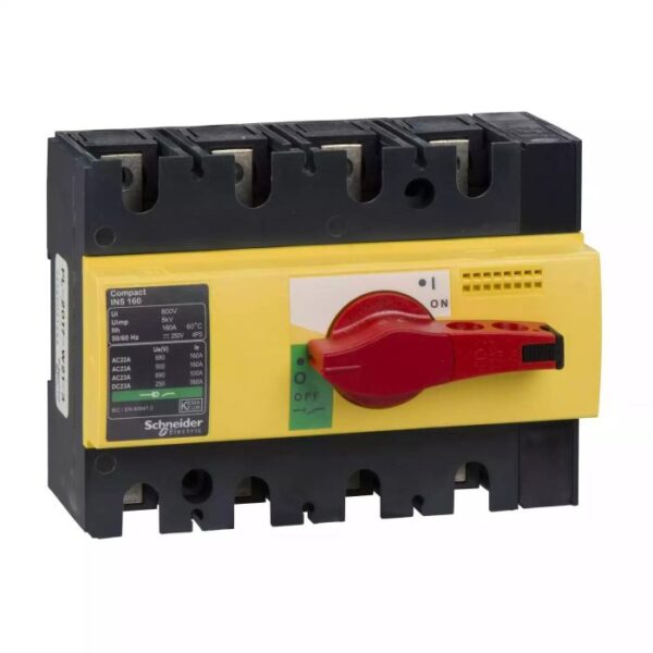 28929 | INS160 4P 160A R/Y - Schneider Electric