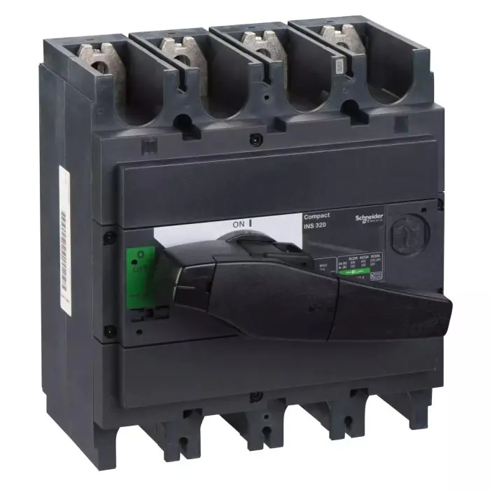 31109.jpg 31109 | INS320 4P 320 A - SWITCH DISCONNECTOR - Schneider Electric - Image 1