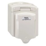 CSO316RP-GY-EX | SOCKET SWITCHED 16A W_P IEC884 - Schneider Electric