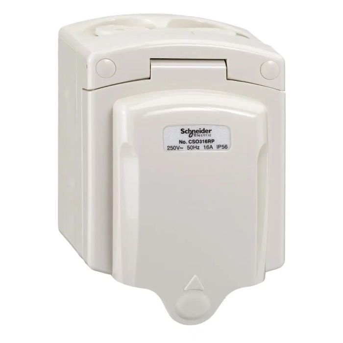 cso316rp-gy-ex_front.jpg CSO316RP-GY-EX | SOCKET SWITCHED 16A W_P IEC884 - Schneider Electric - Image 1